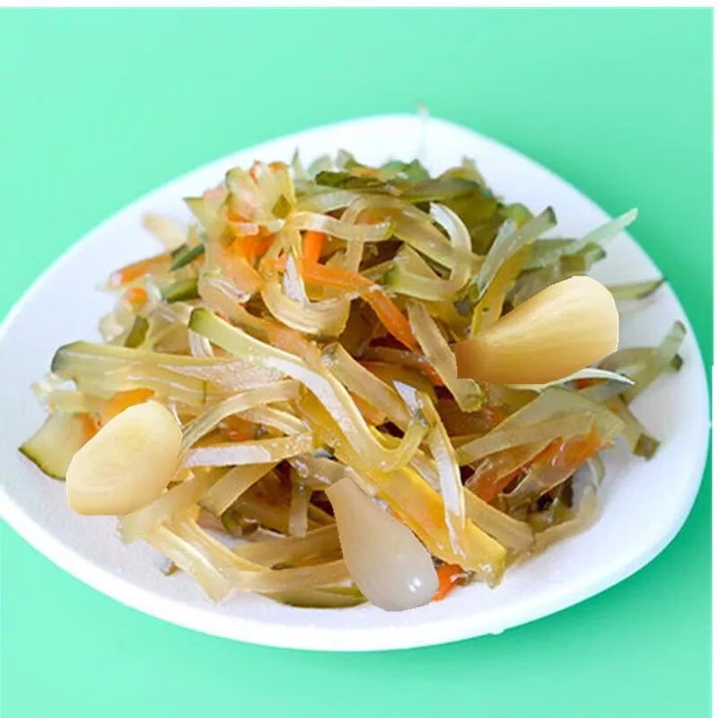 晨臻五柳菜酸甜 炸蛋480g瓶装下饭菜酸甜广东特产什锦菜 五柳菜480g