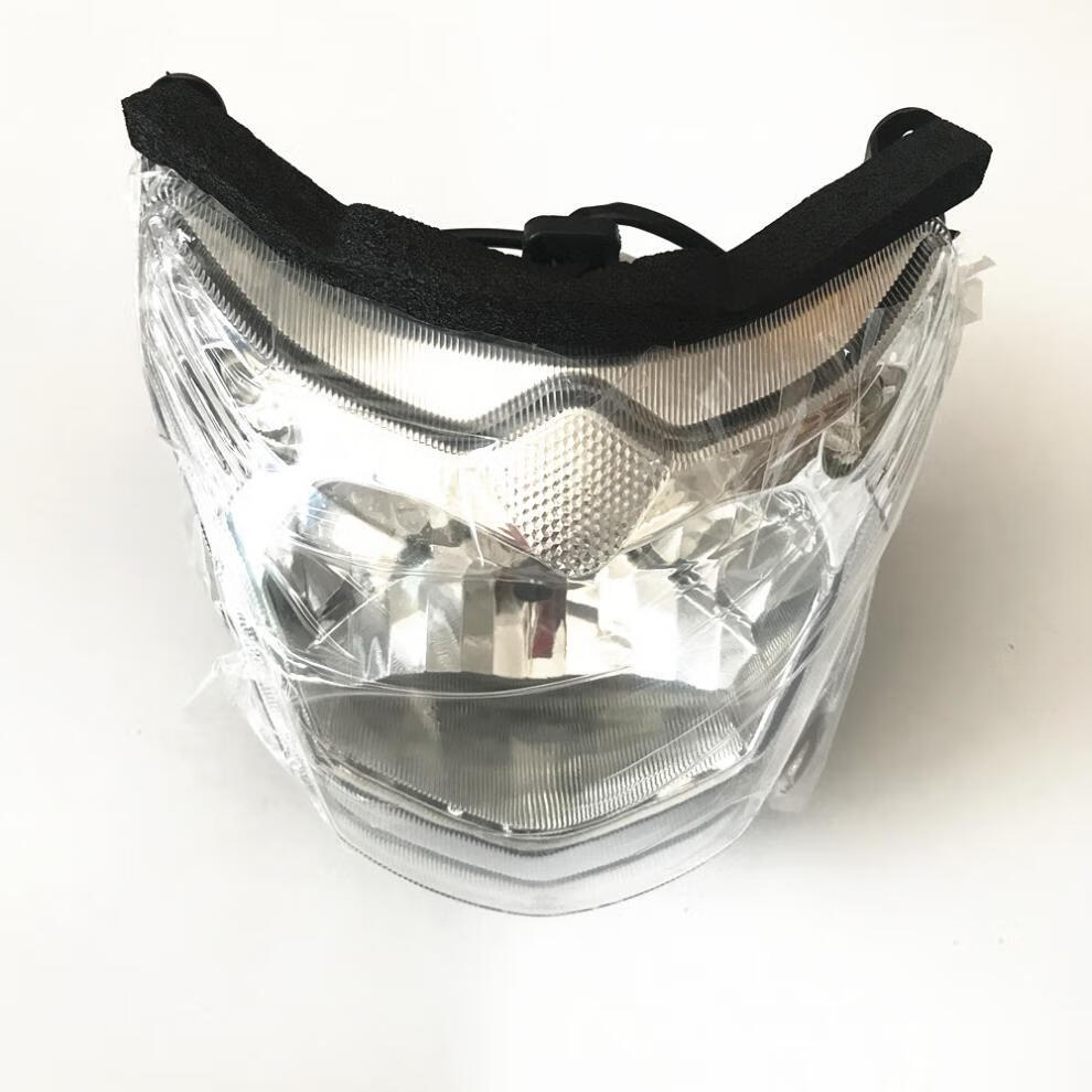 适用豪爵da骊爽hj125k-5/150-7/125-19摩托车前大灯头罩导流罩壳 俏拍