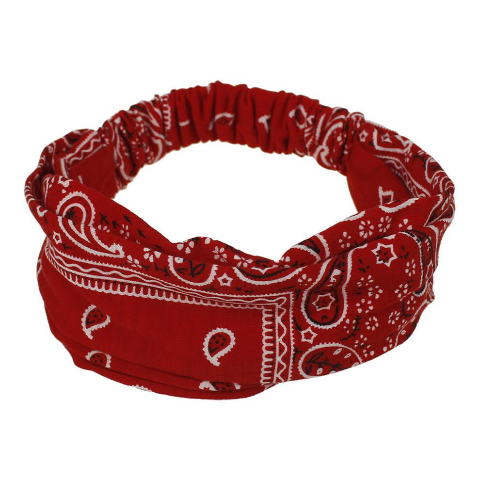 额头带 吸汗带 头带欧美时尚松紧瑜伽发带女防滑运动健身吸汗头巾头带