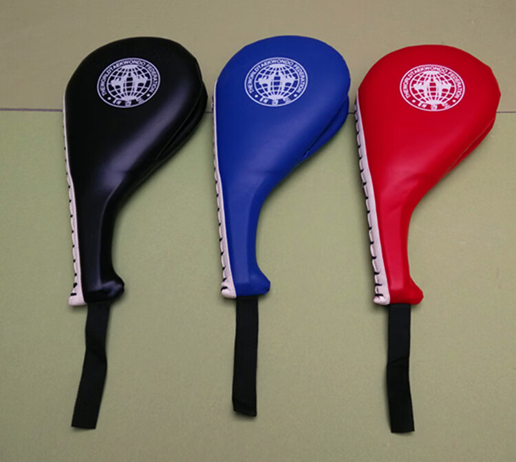 跆拳道脚靶训练靶子鸡腿靶手靶双叶靶脚板脚把脚靶方靶跆拳道响靶