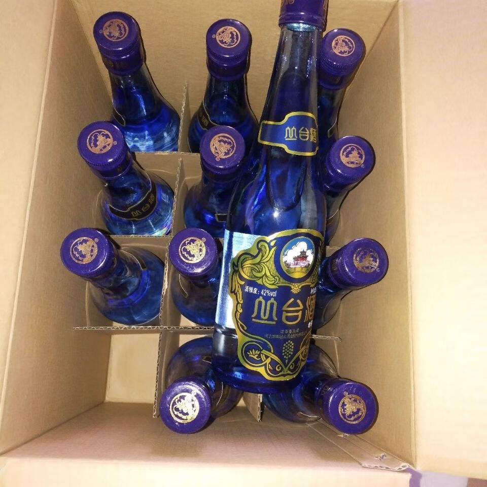 丛台酒 500ml*6/12 蓝光瓶42度浓香型白酒整箱经典味道邯郸 1*6瓶