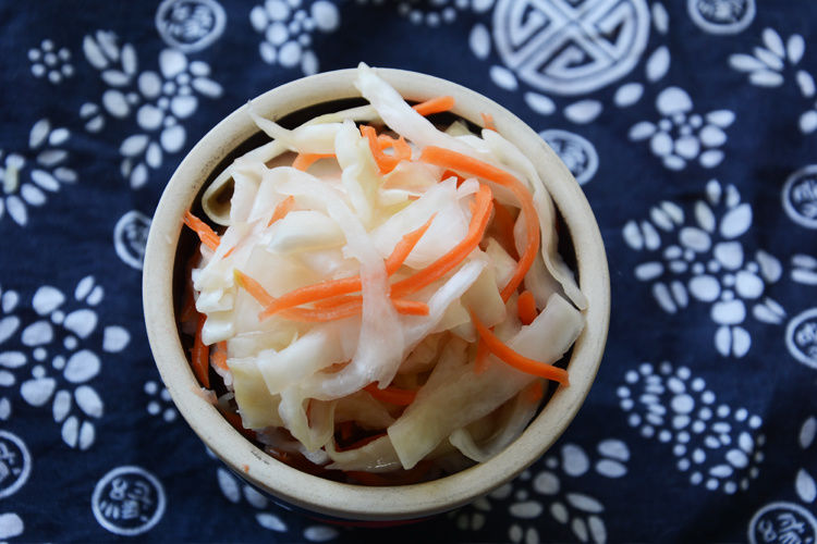 烂腌菜油黄瓜酱萝卜条正宗巴盟烂腌菜卷心菜圆泡菜下饭咸菜特产油黄瓜