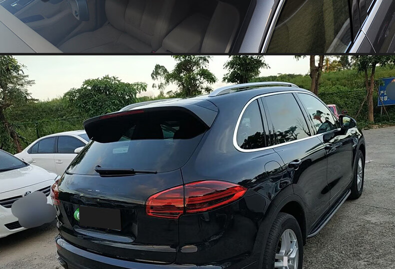 适用于20新保时捷卡宴coupe玛卡macan车顶旅行架行李导轨凯宴改装 18