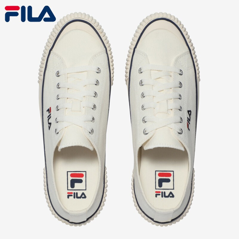 fila斐乐男女板鞋休闲运动时尚百搭小白鞋情侣鞋单鞋帆布鞋978黑色920