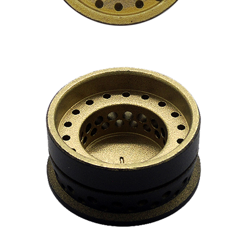 美的燃气炉配件jzyjztmq7610g炉头煤气炉灶中心火盖火环内环