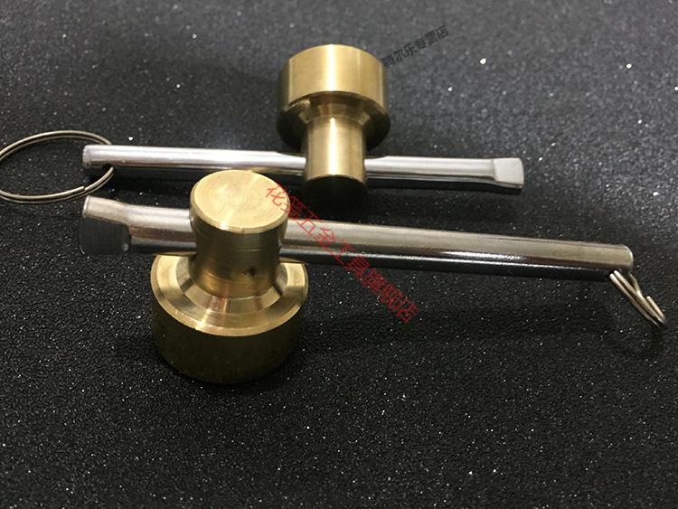 阀门钥匙梅花暖气钥匙磁性锁闭阀门钥匙开关自来水表前扳手135mm包开