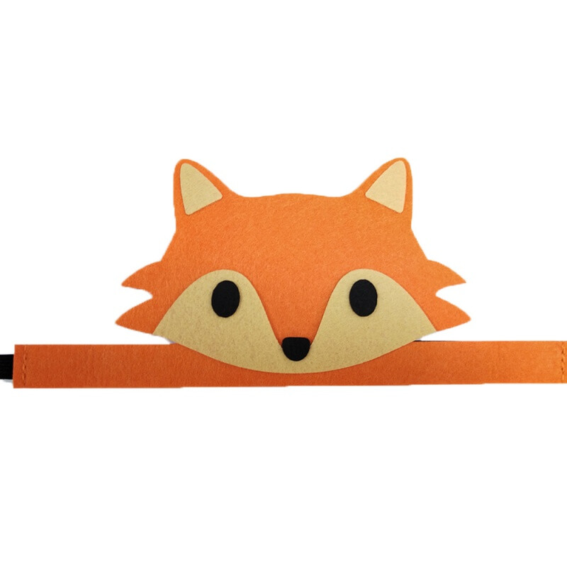 69动物头饰儿童卡通动物头饰表演道具兔子老虎讲故事课本剧牛