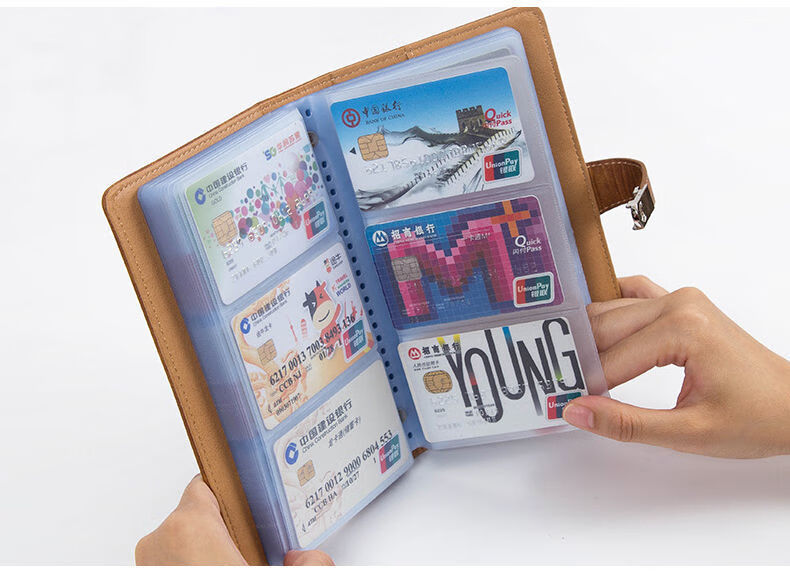 华为(huawei)生态家居同款卡册卡包大容量名片夹名片收纳本随身卡包