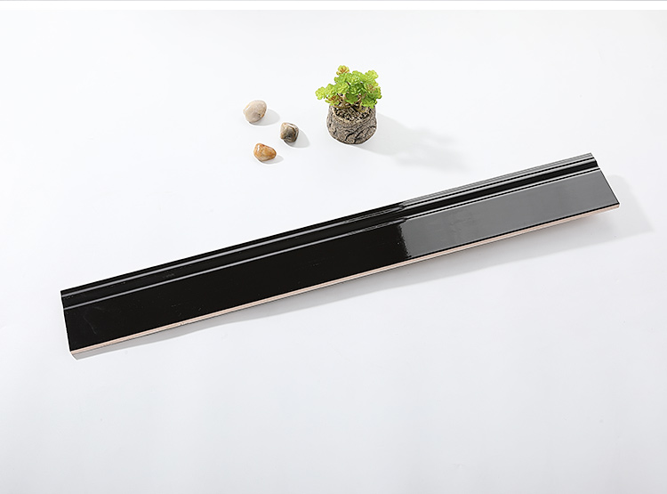 踢脚线地脚线800x100瓷砖客厅地砖角线仿大理石纺波导线门槛石 爵士白