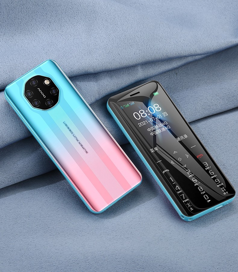 朵唯学生手机迷你手机薄手机全网通4g儿童初中生高中生专用戒网瘾无