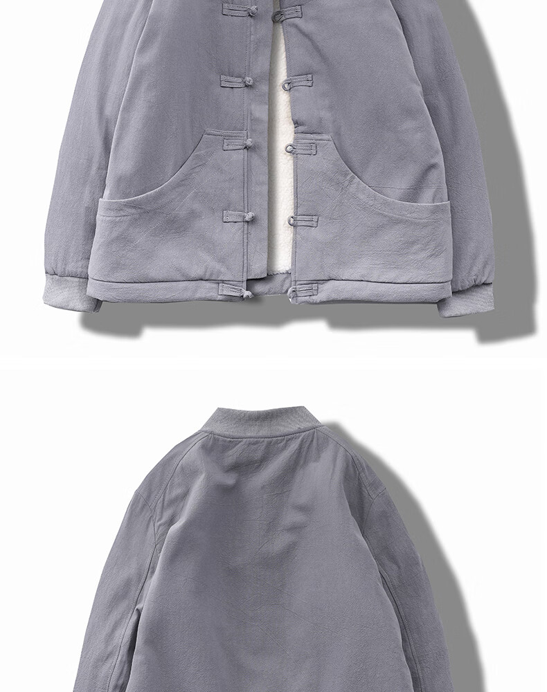 看守所监狱专用棉衣看守所衣男外套上衣开衫无金属拘留所专用用品冬季