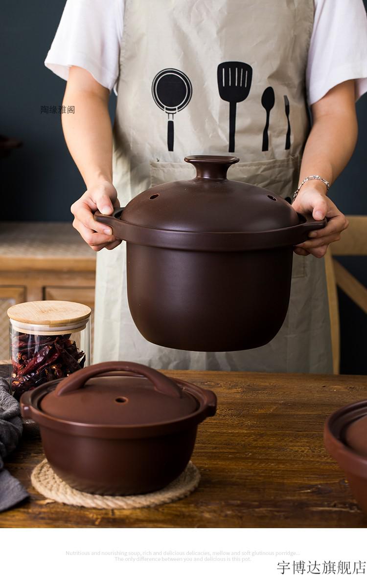可干烧啫啫煲煲燃气灶明火专用粥煲汤煲可以炒菜的沙锅天际a款大号50