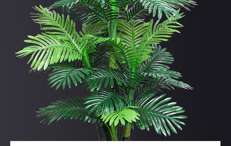 仿真树客厅大树仿真植物盆栽假花新中式室内装饰树塑料花厕所葵树摆件