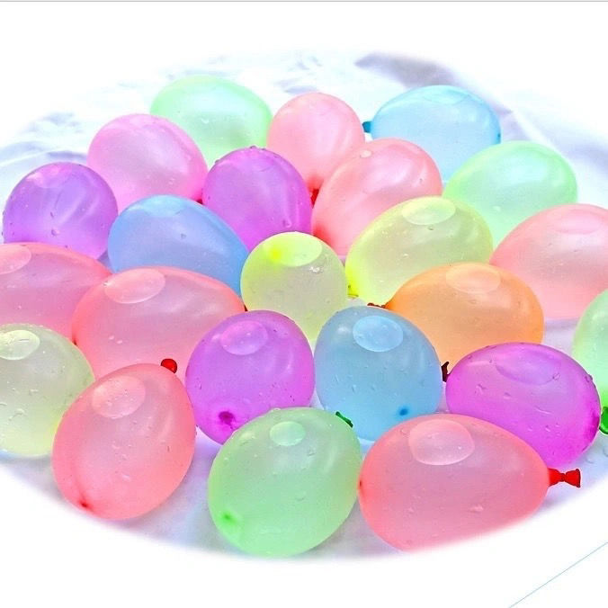 水气球水气球快速注水地推小水球儿童玩水小玩具水弹气球网红神器 30