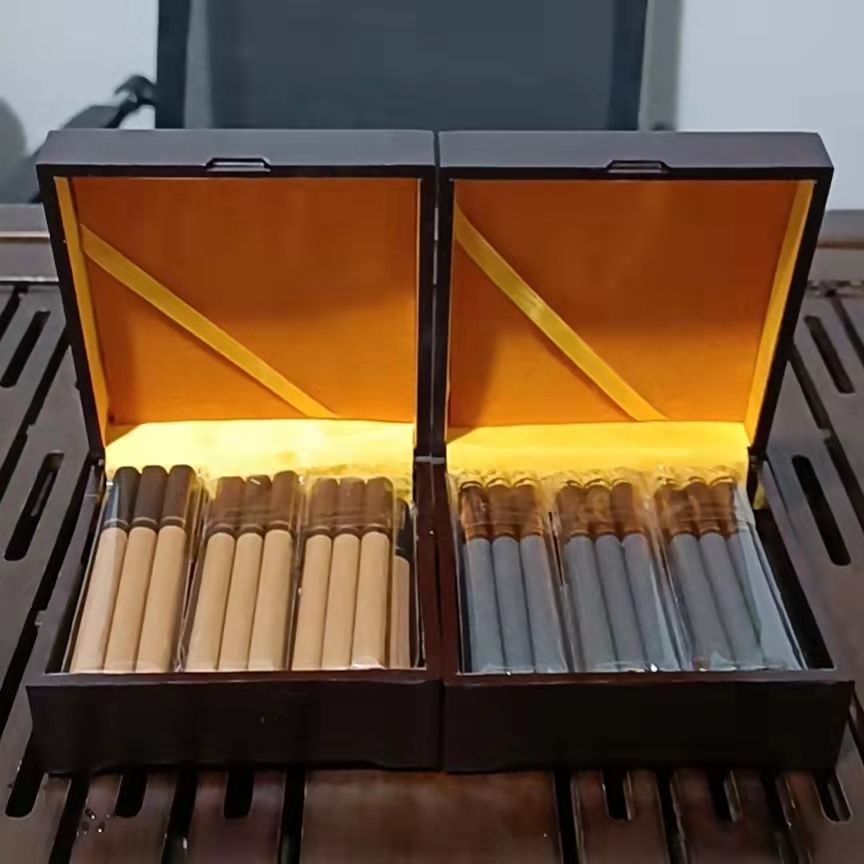 非专卖男女士粗细薄荷茶烟烟批发 【礼豪华装】新版雪茄33支【图片