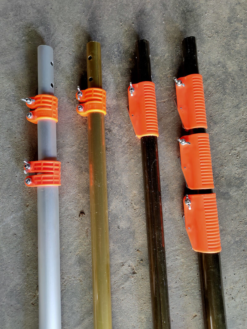 定制适用多功能伸缩杆高空锯高空剪高枝剪杆子高强度铝材加长伸缩杆8