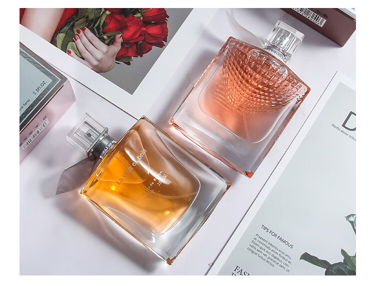 jeanmiss小城伊香美丽人生女士香水真爱玫瑰花香调持久留香水75ml0807