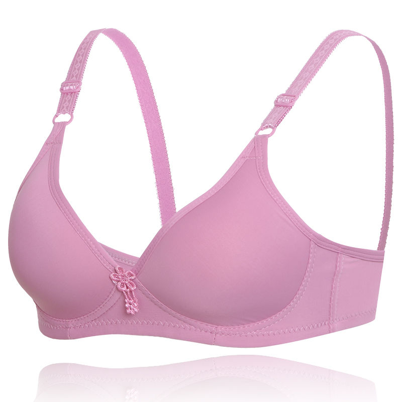 女士夏季薄款内衣小胸不空杯聚拢女无钢圈薄款舒适中老年性感文胸罩