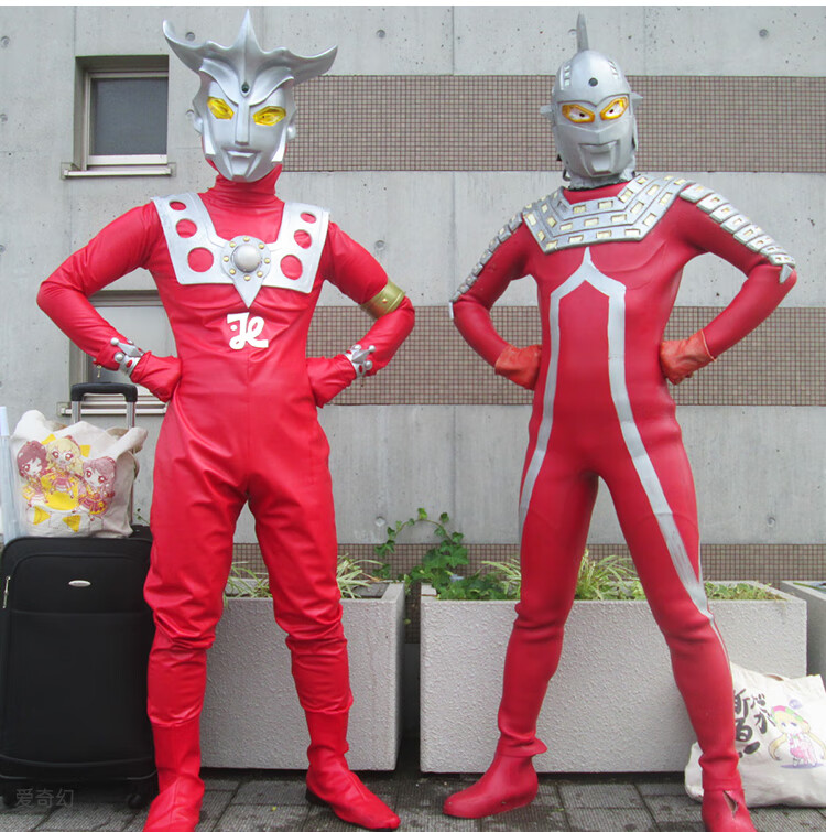 万代bandai奥特曼皮套头盔摆件11可穿戴全身盔甲eva塑料皮套道具cos服