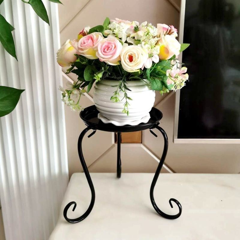 铁架花架落地式型大型放花盆的铁艺花架盆景架子底座户外铁架屏风庭院