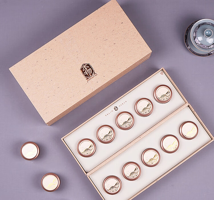 碎银子小罐茶礼盒茶叶包装盒空盒10罐20罐通用单泡红茶小罐茶碎银子