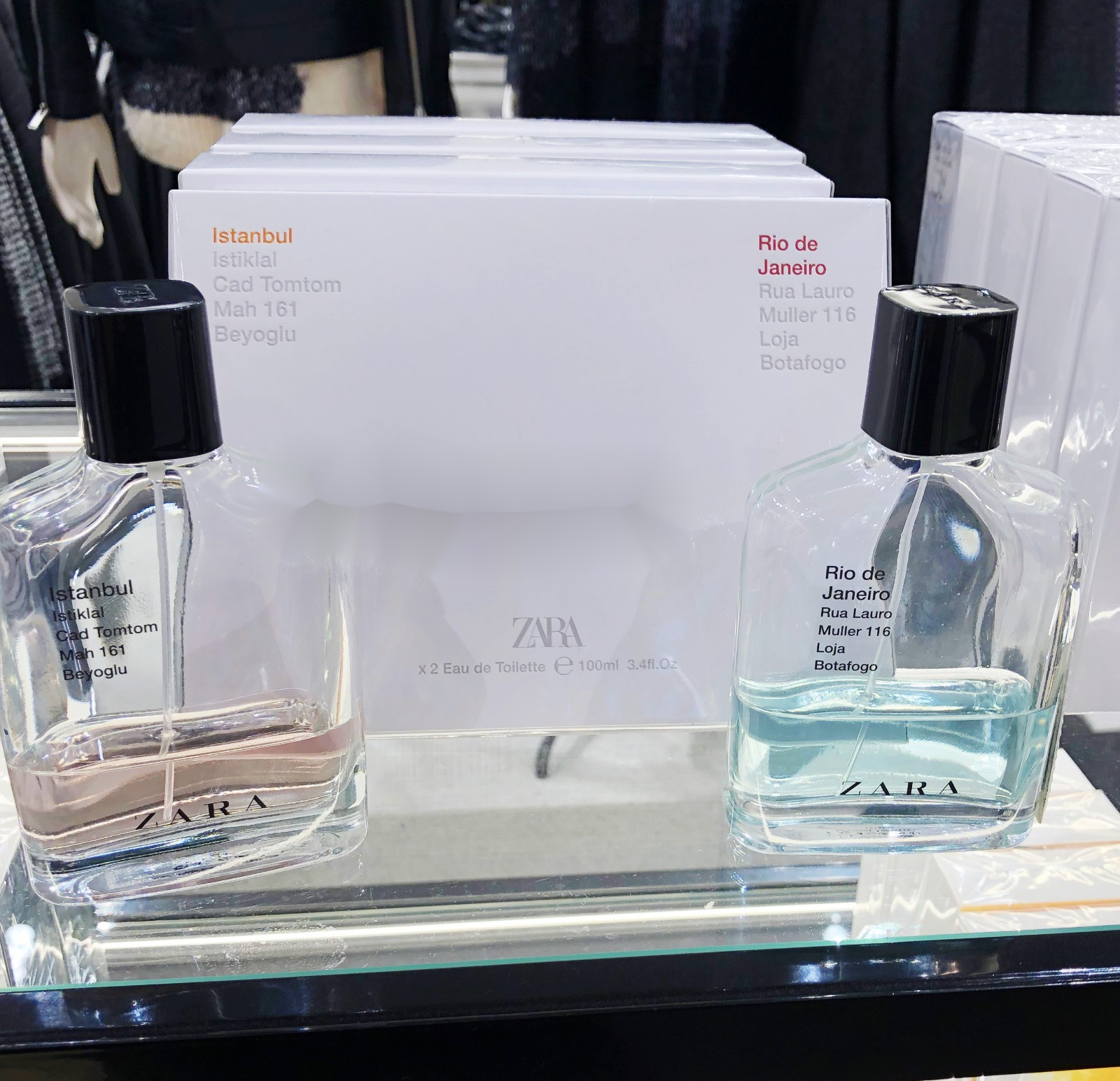 情人节礼物zara男生香水飒拉柏林里约热内卢套装组合淡香水1555号59号