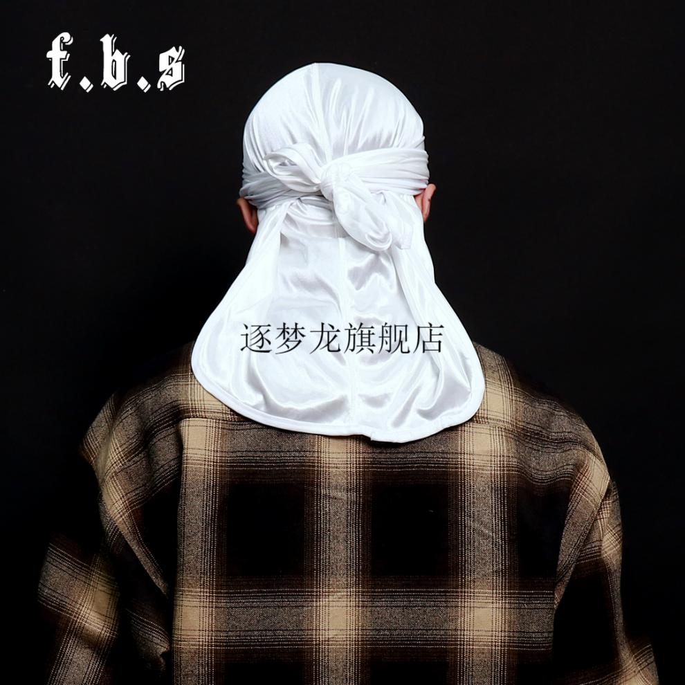 durag头巾silkydurag丝绸基础经典款街头嘻哈说唱街舞hiphop黑人长尾
