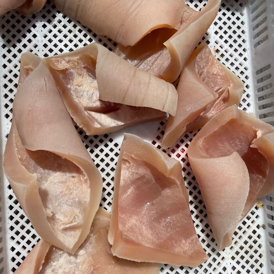 全熟牛皮肉麻辣牛皮牛头皮牛杂肉整块新鲜牛皮批发烧烤火锅食材 头号