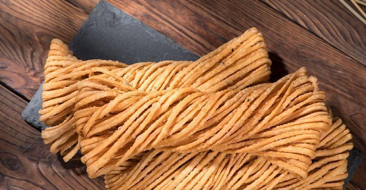 手工金丝馓子怀旧零食撒子麻花传统糕点山东徐州安徽河南特产小吃 【