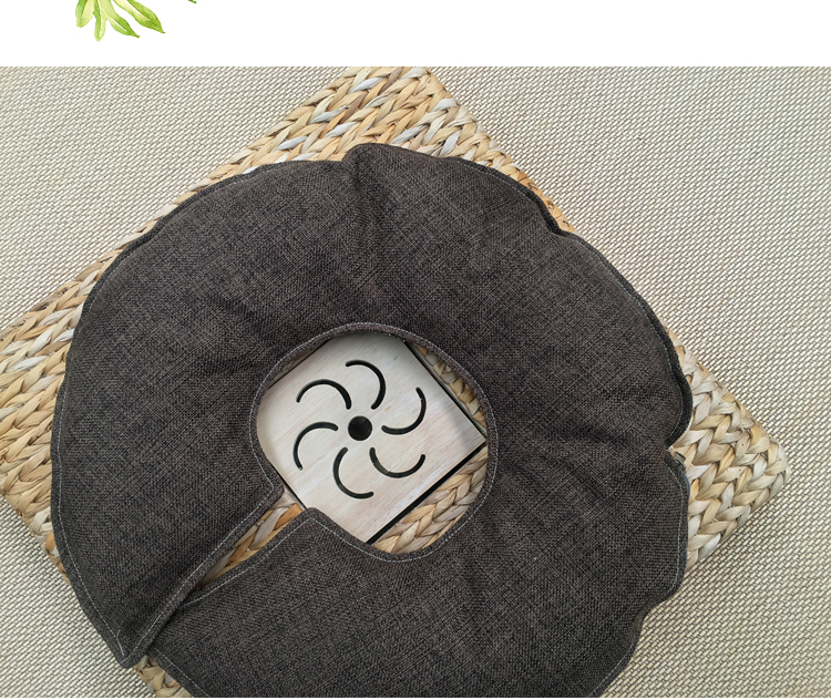 布圈垫会垫艾草痔疮坐垫蒲团坐灸仪家用艾灸垫子坐垫熏灸臀部艾草填充