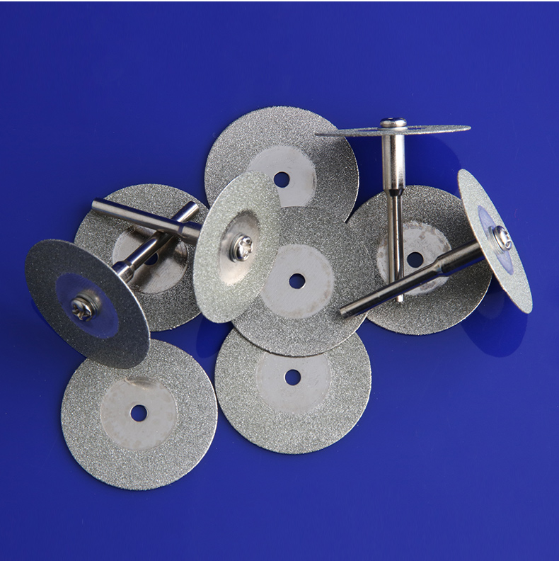 沁岑 金刚砂切割片电磨小切片小锯片美缝清缝切片玻璃玉石抛光砂轮磨