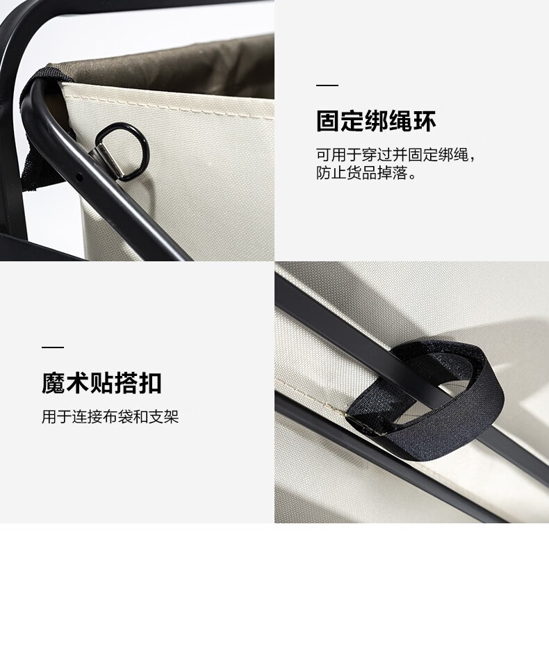 牧高笛户外工具_MOBI GARDEN 牧高笛 户外折叠手推车 NX20671010