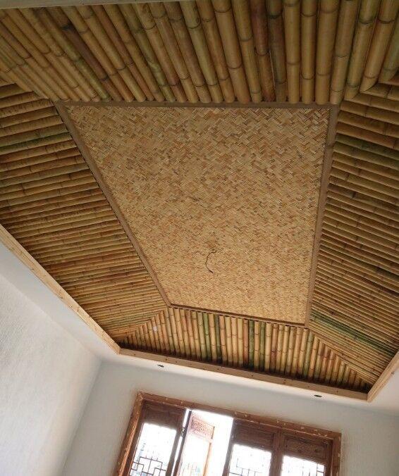 炕席手工芦苇席炕席床席火炕席吊顶席装饰席草席拍摄装修道具 一级