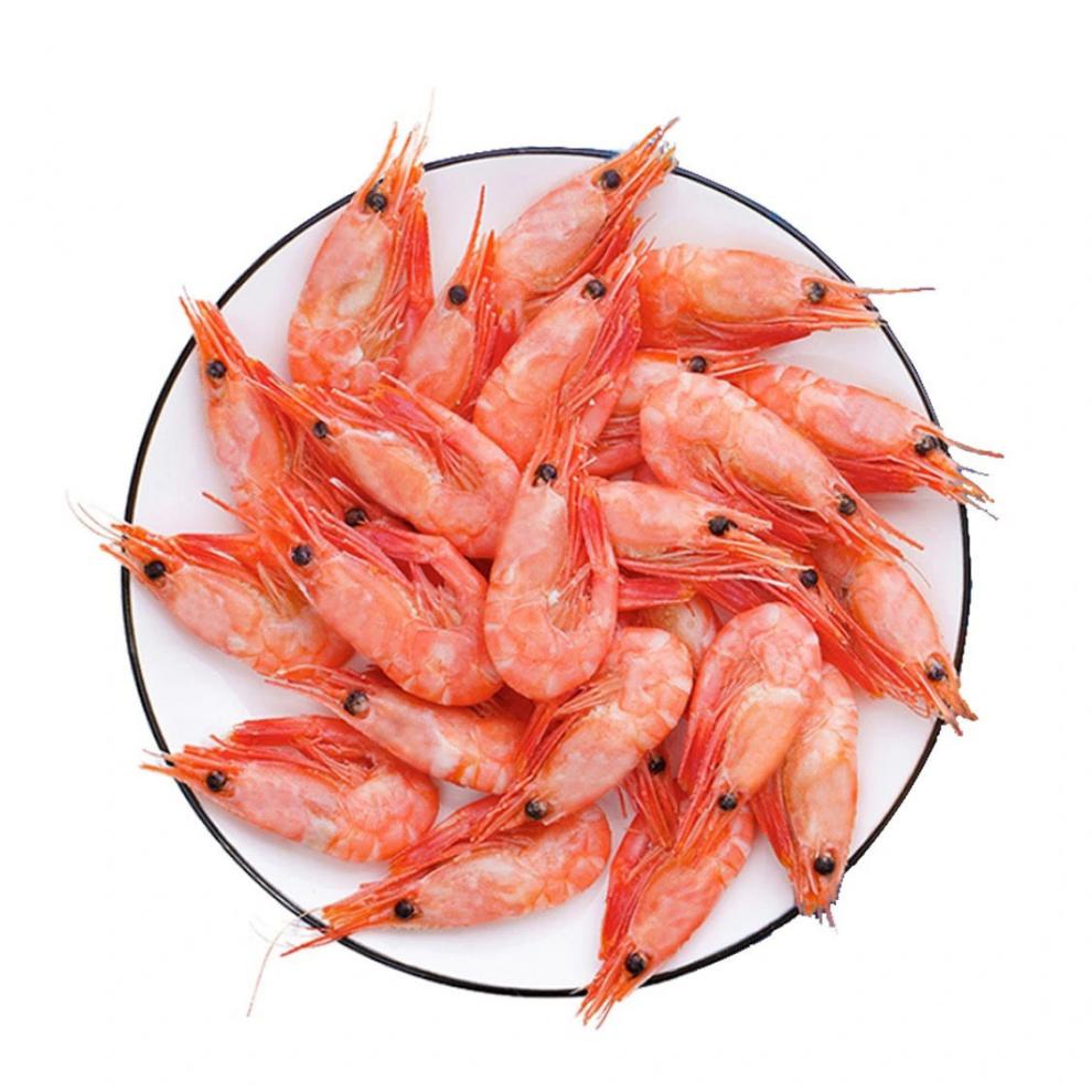 橙臻鲜北极虾甜虾籽虾冰虾刺身头籽腹籽特大号鲜虾大号特大号超大号2
