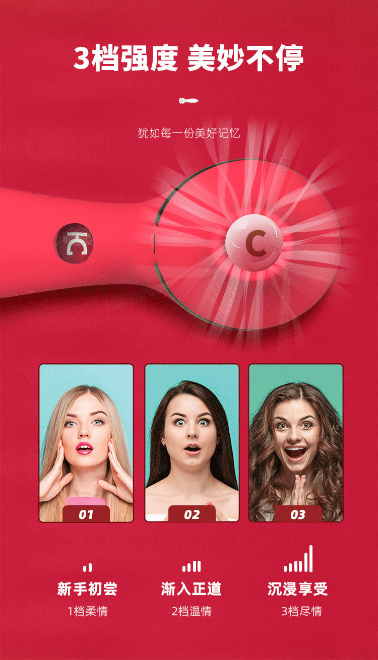 kistoy波莉二代kisstoy吮吸器 秒潮震棒 自慰女用polly2 二代粉色(带