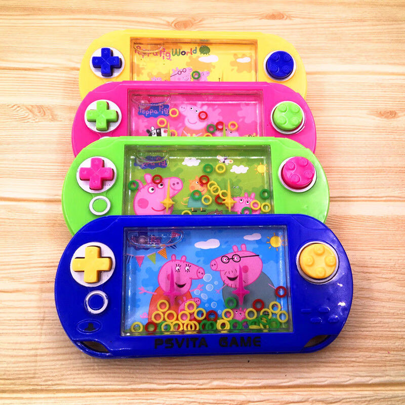 套套圈水机小猪佩奇抖音小猪佩奇套圈圈水机儿童游戏机套圈玩具80后