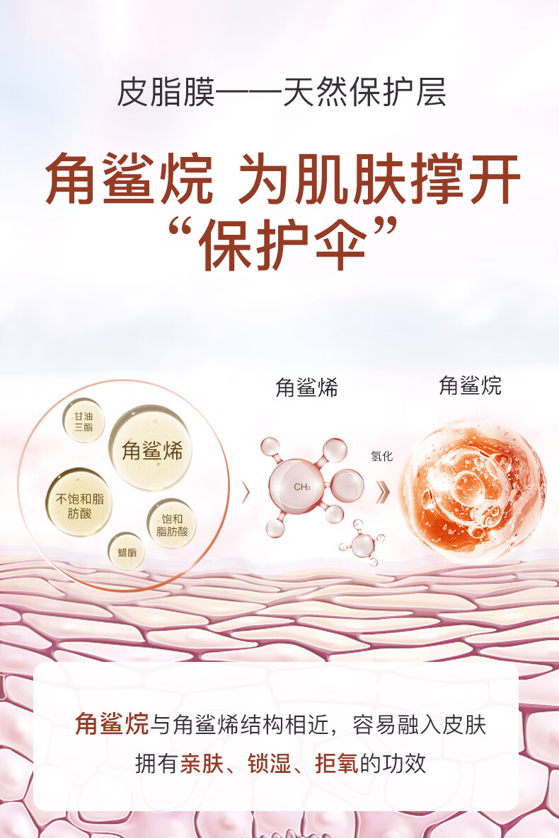 嘉媚乐（CAMENAE） 角鲨烷初抗润肤精华油紧实亲和嫩肤护肤油官方女 40ml
