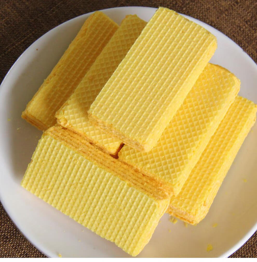 优果威化饼干巧克力味黑粗粮无糖精玉米威化饼办公室休闲零食食品 【4