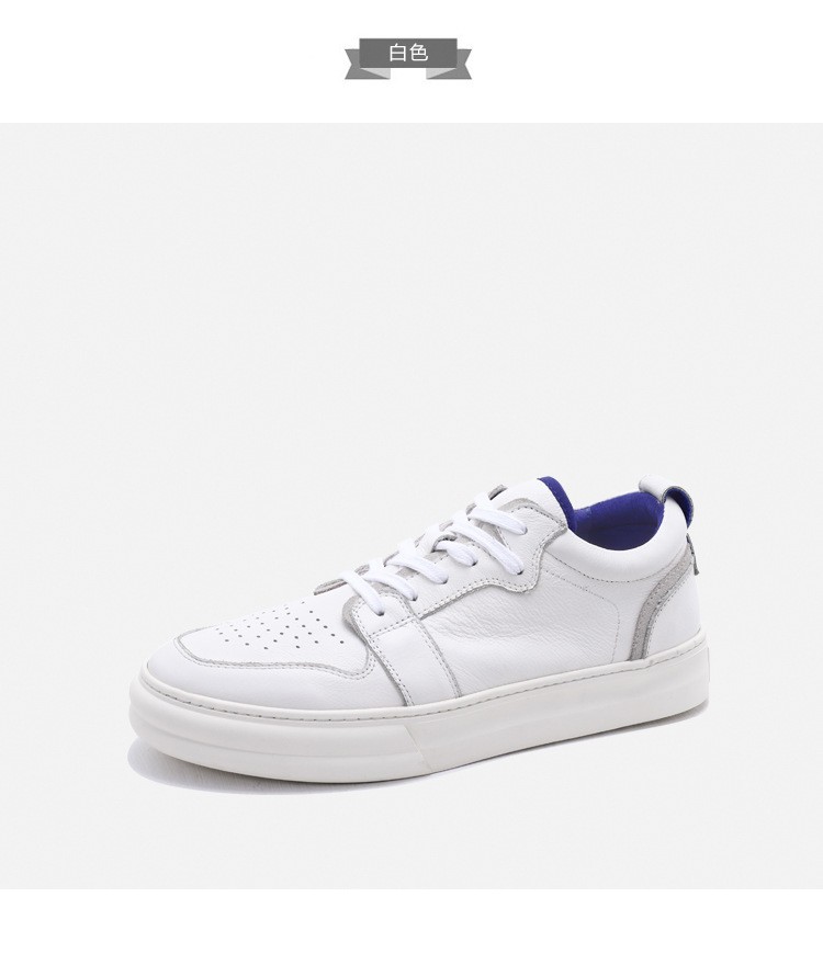 hangten欢腾 2020新款流行男鞋时尚舒适板鞋男英伦耐磨透气休闲鞋