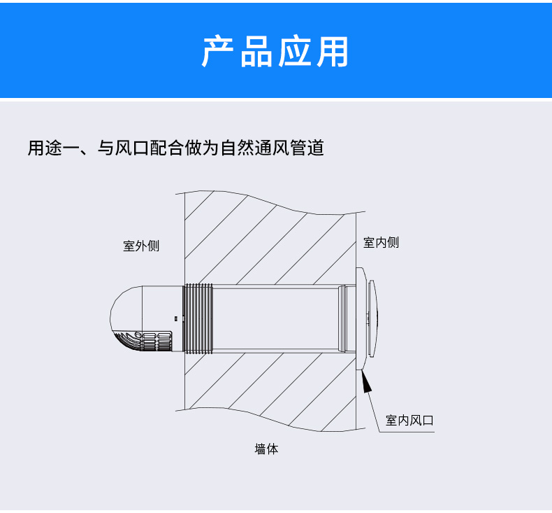 浴霸排气管风帽外墙穿墙风帽管道风机油烟机出风口排气扇防风罩浴霸