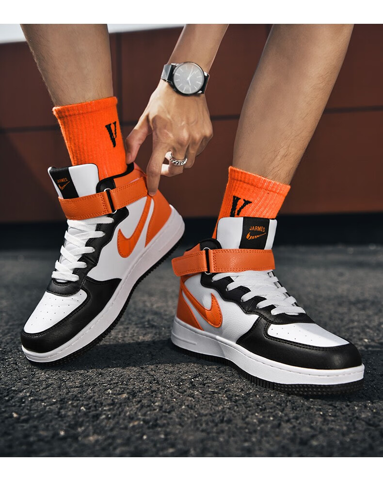 aj女鞋电玩联名高帮小白鞋莆田正版官网旗舰店男鞋春季镭射板鞋空军