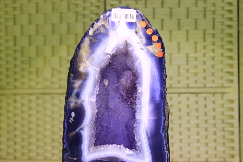 乌拉圭紫晶洞 紫水晶洞摆件 聚宝盆 玛瑙洞 消磁 紫罗兰 h20款 9.