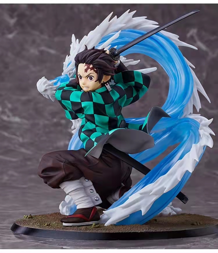 六一儿童节礼物鬼灭之刃生生流转鬼王灶门炭治郎手办18模型动漫摆件