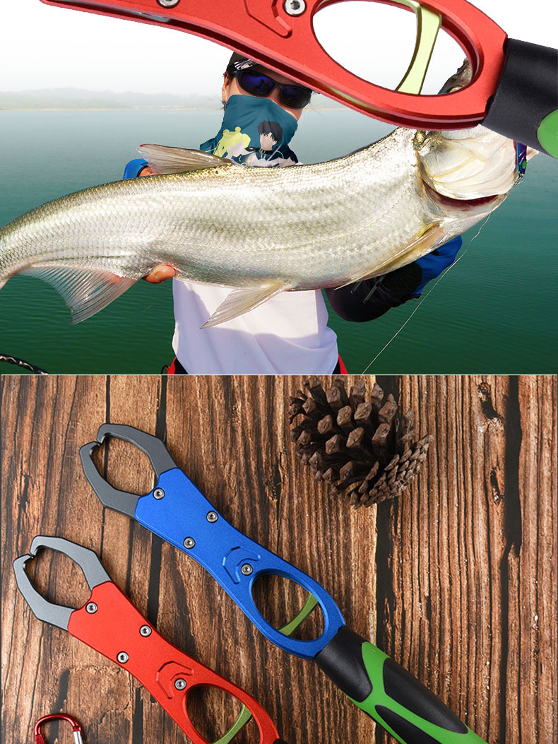超轻量高强力新款路亚带秤控鱼器套装多功能高端控鱼钳升级枪式控鱼器