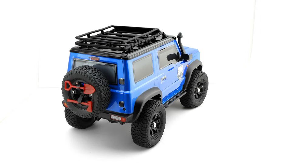 吉姆尼遥控车改装110吉姆尼四驱仿真攀爬车越野rc遥控车军绿官方标配