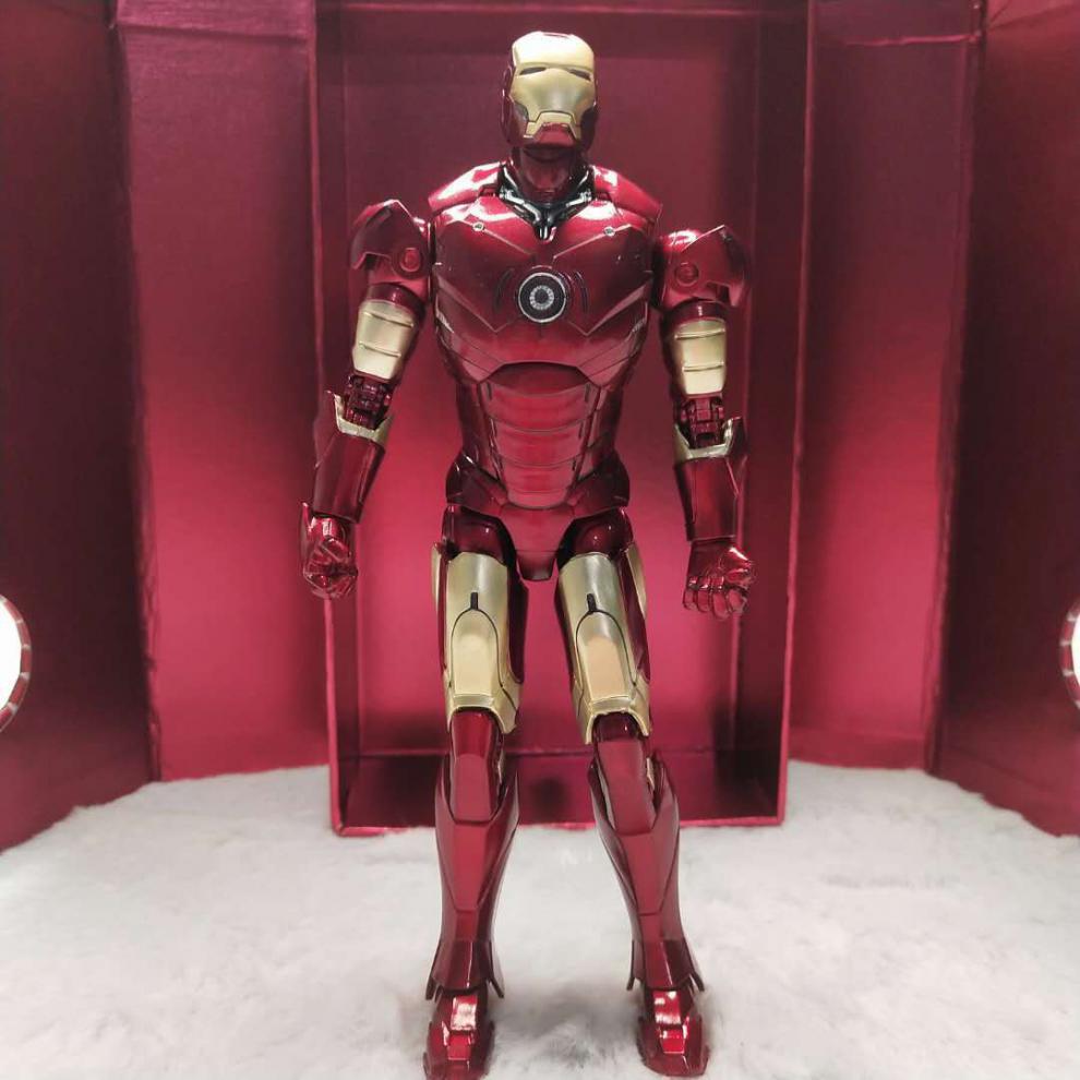 迪士尼(disney)现货中动玩具钢铁侠mk3肩甲修复马克格纳库复仇者联盟