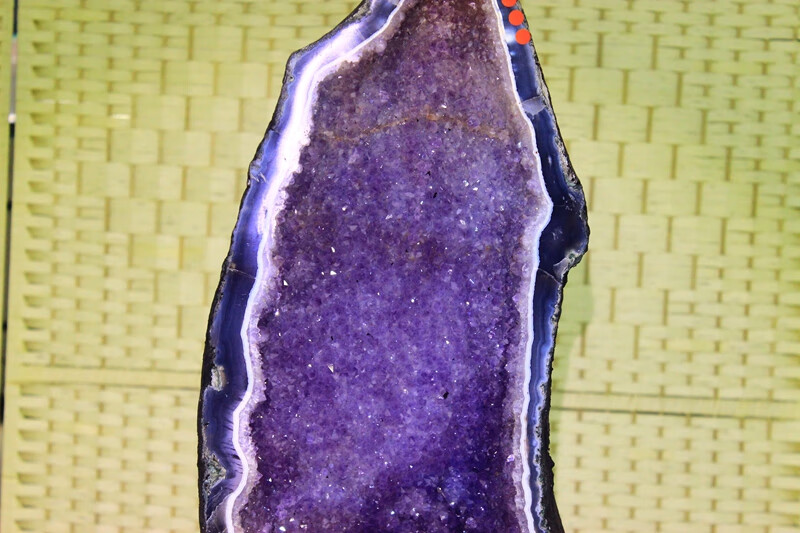 乌拉圭紫晶洞 紫水晶洞摆件 聚宝盆 玛瑙洞 消磁 紫罗兰 h20款 9.