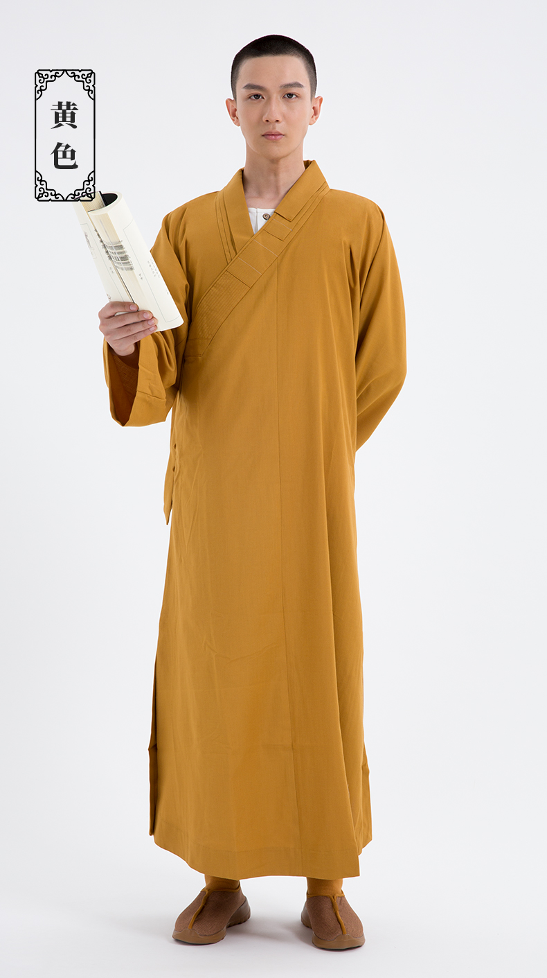 出家人穿的衣服僧服大褂四季款长褂佛教出家僧人和尚服长衫僧衣僧袍土