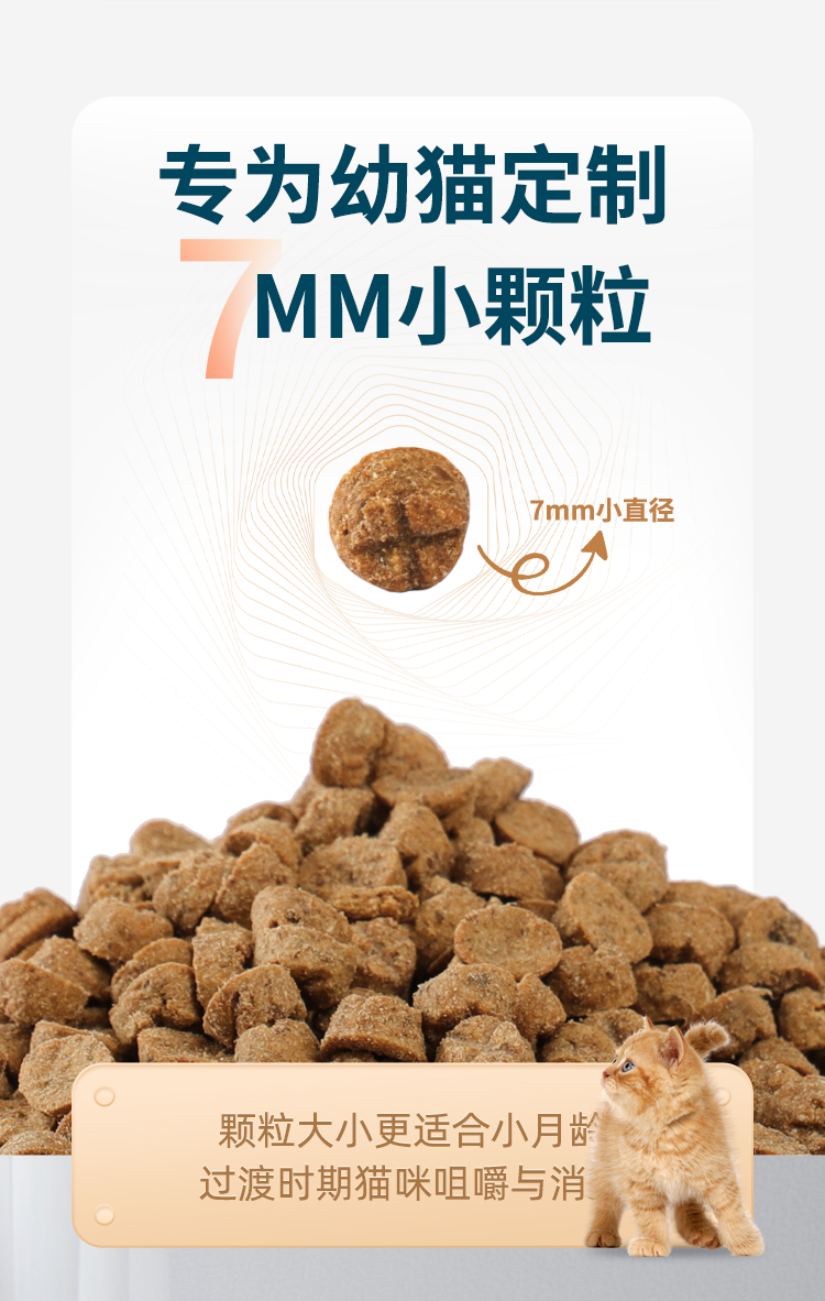 鲜朗低温烘焙全价幼猫猫粮1kg 奶糕无谷天然布偶蓝猫英短增肥发腮营养