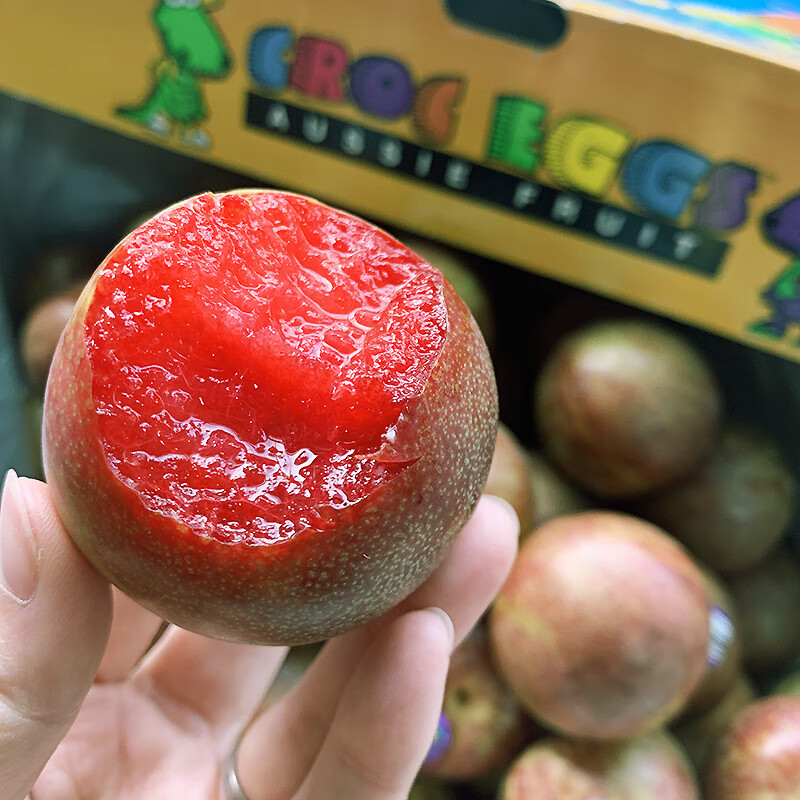 澳洲恐龙蛋李新鲜孕妇水果应当季红肉血丝李子大果雪花李1斤尝鲜装